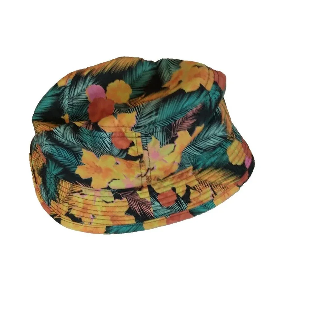 Bozkee Reversable Tropical or Black Boonie‎ Fishing Hunting Sports Cap Hat